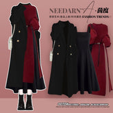 Autumn and winter women's 2024 new full set of high-end jacket with knitted skirt and mature style suspender skirt three-piece set