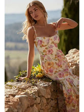 Townlike Print Bodycon A-line Dress Women Spaghetti Strap 2023 Summer Dress Midi Long Strapless Nightclub Sexy Party Dresses