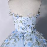 Women Dresses Floral Evening Dresses Ladies French Style Princess Puffy Dress Temperament Light Wedding Gowns for Female New