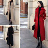 2022 Autumn and Winter New Products eBay Hot Sale Thickened Woolen Women's Coat Long Style Amazon Quality Dragon Phoenix Nylon Coat