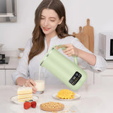 600ML 220V Electric Soybean Milk Maker Machine One-touch Automatic Cleaning  Blender Rice Paste Maker  Wall Breaking Machine