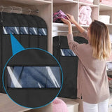 Dustproof Cloth Cover Bags Clothes Hanging Garment Dress Suit Coat Dust Cover Home Storage Bag Pouch Case Organizer