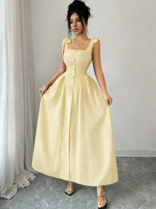 2026 European and American Style Sleeveless Waist-Cinching A-Line Halter Dress for Women, New Summer Floral Slimming Dress