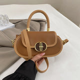 2024 new women's bag fashion casual trend personality western style autumn small square bag niche design shoulder crossbody bag