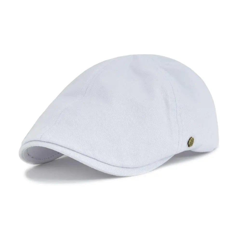 VOBOOM Cotton  Ivy Flat Cap Berets Spring Summer Men Women Solid Casual Driver Retro Male Female Boina 063