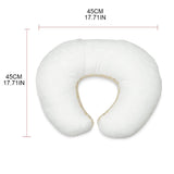 U-Shaped Nursing Pillow Newborn Baby Breastfeeding Supports Bottle Feeding Propping Comfortable Cotton Pillows Gifts