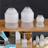 Small/Large Size Coupler Adaptor Icing Piping Nozzle Bag 2pcs Cake Flower Pastry Decoration Pastry Tools Cream Dessert Tools