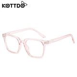 KOTTDO Anti-Blue Light Women Eyeglasses Prescription Spectacles Glasses Frame Men Optical Transparent Clear Myopia Eyewear Frame