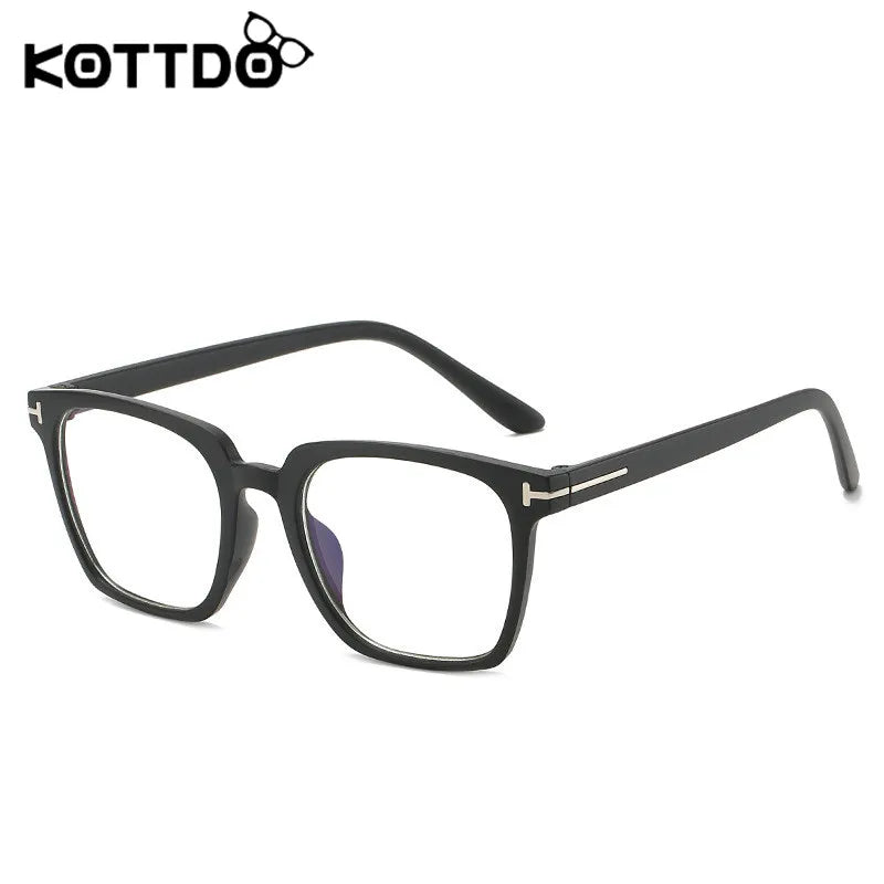 KOTTDO Anti-Blue Light Women Eyeglasses Prescription Spectacles Glasses Frame Men Optical Transparent Clear Myopia Eyewear Frame