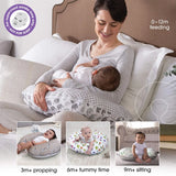 U-Shaped Nursing Pillow Newborn Baby Breastfeeding Supports Bottle Feeding Propping Comfortable Cotton Pillows Gifts