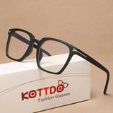 KOTTDO Anti-Blue Light Women Eyeglasses Prescription Spectacles Glasses Frame Men Optical Transparent Clear Myopia Eyewear Frame