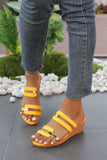 Women's wedge heel slippers 2024 summer European and American large size new color matching fish mouth beach sandals women spot wholesale