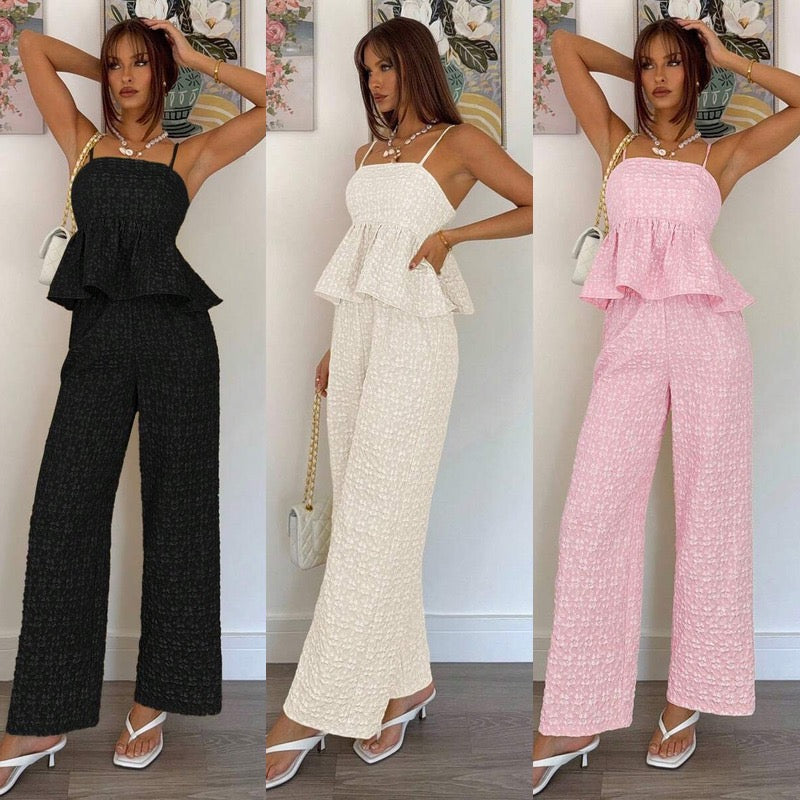 The European and American Style Spring and Summer New Casual Strapless High-Waisted