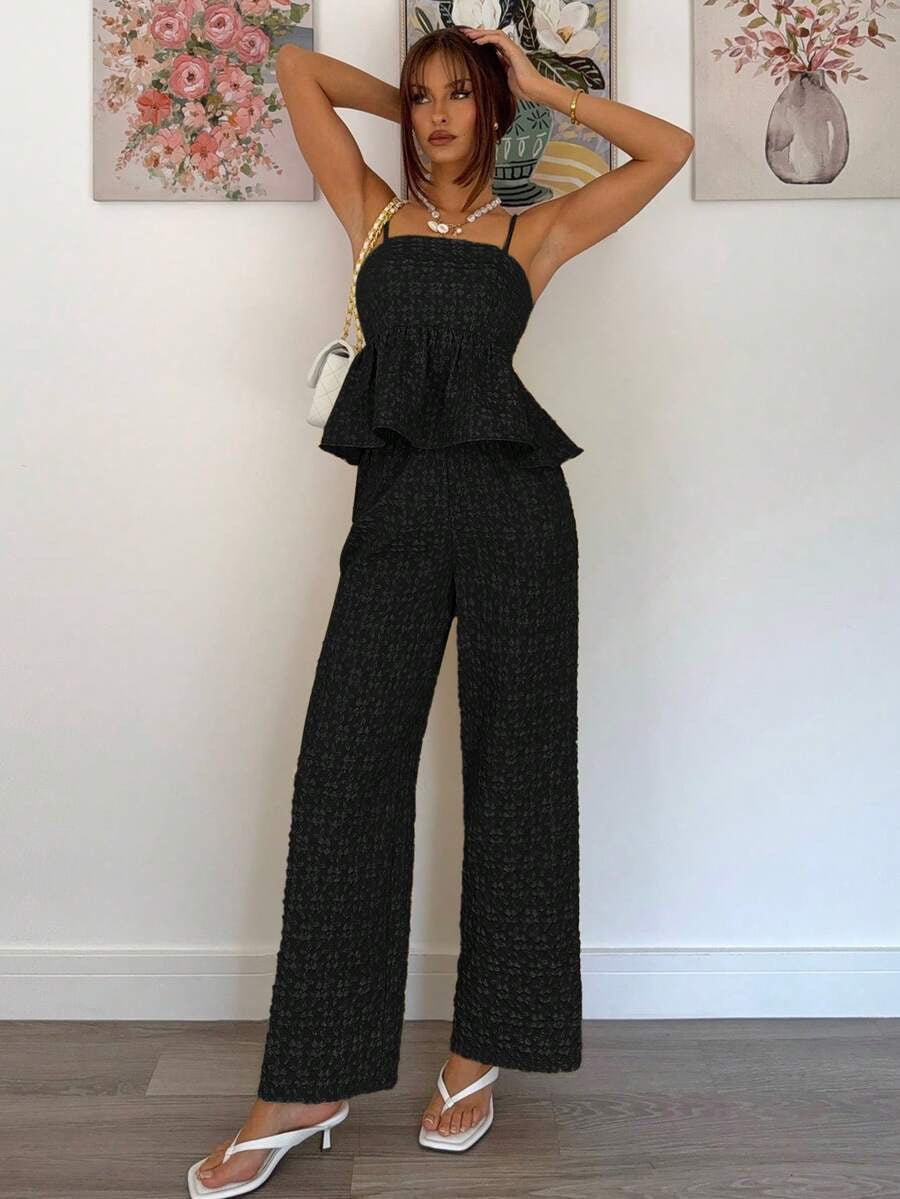 The European and American Style Spring and Summer New Casual Strapless High-Waisted