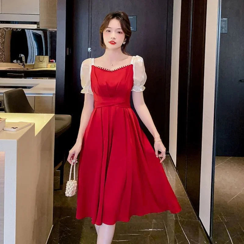 Green Evening Dresses for Women 2025 Black Clothes Prom Party Red Woman Dress Midi Sensual Sexy Luxury Chic and Elegant Pretty X