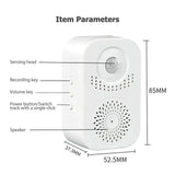 ML56 Talking Welcome Doorbell Motion Sensor Store Security Reminder Business Detector Entry Intelligent Greeting Door Chimes