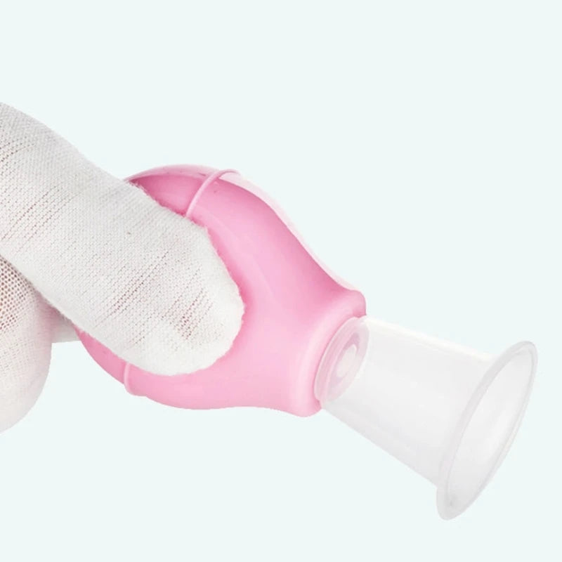 Manual Nipple Corrector for Inverted Nipples Flat Nipple Puller Suction Cup Short Nipple Pump Sucker for Flat Nipples