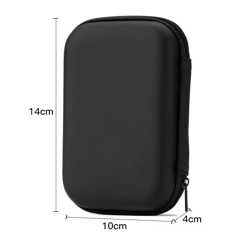 Small Game Console Carrying Case Protective Travel Retro Mini Player Box For Charging Cable Earpods Batteries Storage Bag