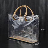 DIY PVC Tote Bag Clear Large Capacity Handbag Making Kit Handmade Shoulder Bag Travel