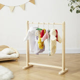 Pet hanger Internet celebrity dog clothes rack dog clothes rack cabinet solid wood storage small coat rack cat floor type