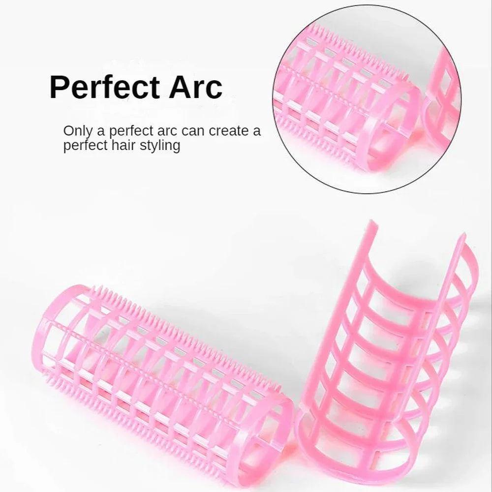 6/8/10/12/14Pcs Heatless Hair Curler No Heat Hair Rollers Root Perm Rods Bangs Curling Rod Plastic Lazy Curls Hair Styling Tools