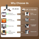 Xiaomi Youpin Coffee Machine Wireless Electric Portable Espresso 3 in 1 Espresso Coffee Maker Capsule Powder For Car Camping New