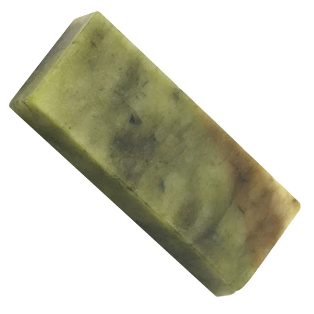 12000Grit Natural Green Agate Sharpening Stone Fine Whetstone Grinder Polishing Shaved Bar Kitchen Knifes Sharpener Honing Tools