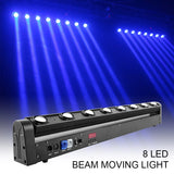 LED Beam 8x12W RGBW 4 in 1 Moving Head Light DMX512 Control For DJ Disco Bar KVT Party Stage Equipment