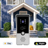 7-inch Video Intercom System Video Call Unlocking Surveillance Private House Doorbell Video Intercom