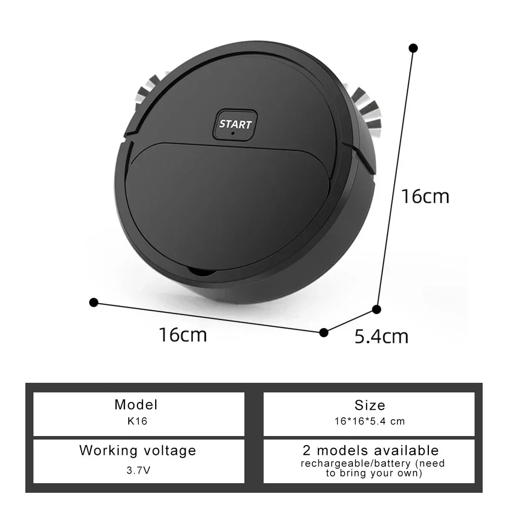 Xiaomi Smart Sweeping Robot Mini Silent Vacuum Cleaner Sweep Mop Brush Three-in-one Multi-function Cleaning Machine for Home New