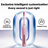 USB Charging New Electric Toothbrush Home Soft Hair 6-speed Mode Charging Portable Adult Electric Toothbrush