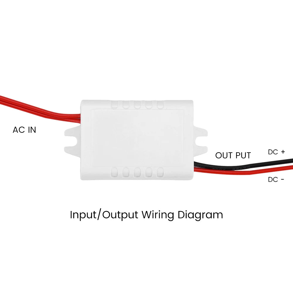 AC-DC Power Supply Module AC110V 220V 230V To DC 3V 5V 9V 12V 15V 24V Mini Buck Converter 3W Led Isolated Voltage Stabilized