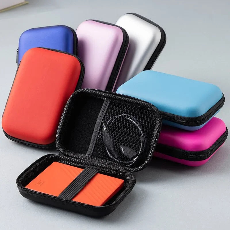 Small Game Console Carrying Case Protective Travel Retro Mini Player Box For Charging Cable Earpods Batteries Storage Bag