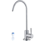 Water Filter Faucet, Lead-Free Purifier Filtered Faucet Fits Reverse Osmosis Units or Water Filtration System Kitchen RO Faucet