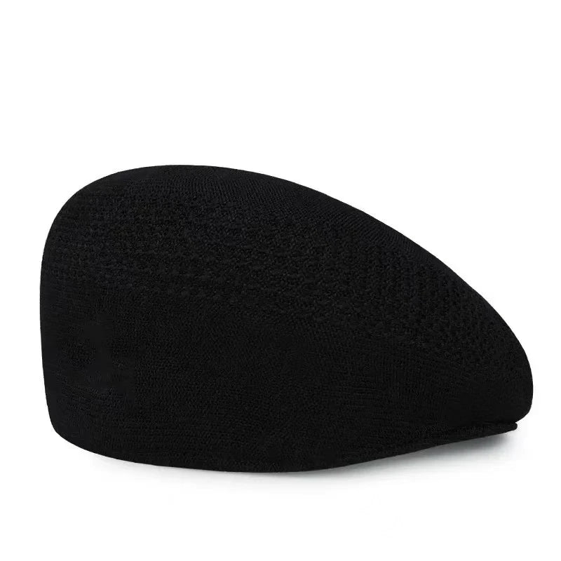 S M L Large Size Beret for Men Women Summer Thin Breathable Mesh Berets Wool Hat Winter Spring Autumn