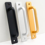 Aluminium Alloy Door Handle Furniture Balcony Sliding Door Punch-Pulls Closet Furniture Hardware Kitchen Handle