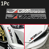 New 28cm x 4cm Black/White Personality JDM  Decal  Automobile Decoration Car Sticker