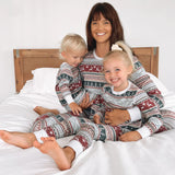 2024  Family Christmas Matching Pajamas Set Xmas Adult Kids Mother And Daughter Father Son Sleepwear Baby Family Look Outfits