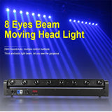 LED Beam 8x12W RGBW 4 in 1 Moving Head Light DMX512 Control For DJ Disco Bar KVT Party Stage Equipment