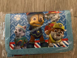 4pcs Skye Paw Patrol Coin Purse Cute Catton Kids Wallet With Zipper Storage Bag Party Supplies Boys Girls Pouch Christmas Gift