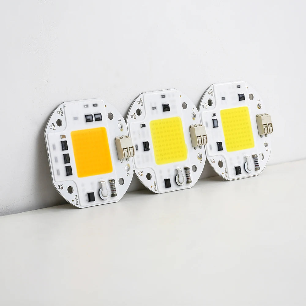 50W 70W 100W COB LED Chip High Power 220V 110V Smart IC No Need Driver LED Chip For Spotlight Floodlight Lampada DIY Lighting