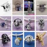 2024 New in Star Wars Kitty Fit Pandora 925 Original Bracelets Marvel shoes Silver Charms Beads For DIY Luxury Quality Jewelry