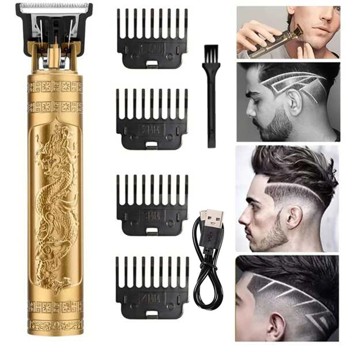 Vintage Hair Cutting Machine For Men Electric Hair Clippers Hair Cutting Machine Kit Beard Trimmer Body Hair Beard Shaving