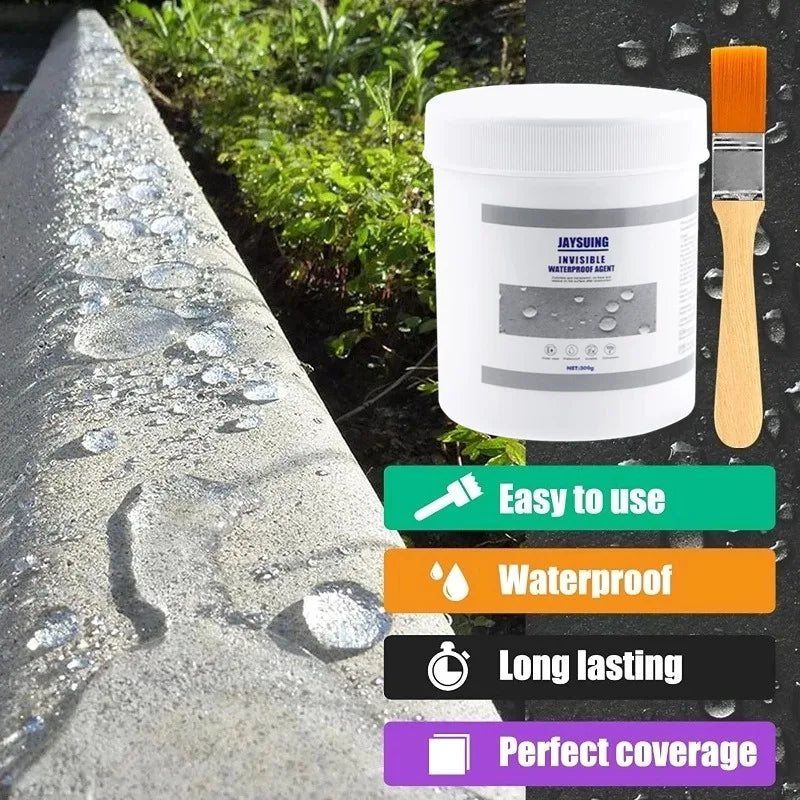 Invisible Waterproof Agent Transparent Leak-Free Glue Adhesive Super Strong Waterproof Sealing Coating Used for Crack Leakage