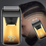 Electric Shaver Face Hair Shaver Dry and Wet Dual Use Removable Fast Charging Portable Razor Beard Shaver, 3D Floating Trimmer H