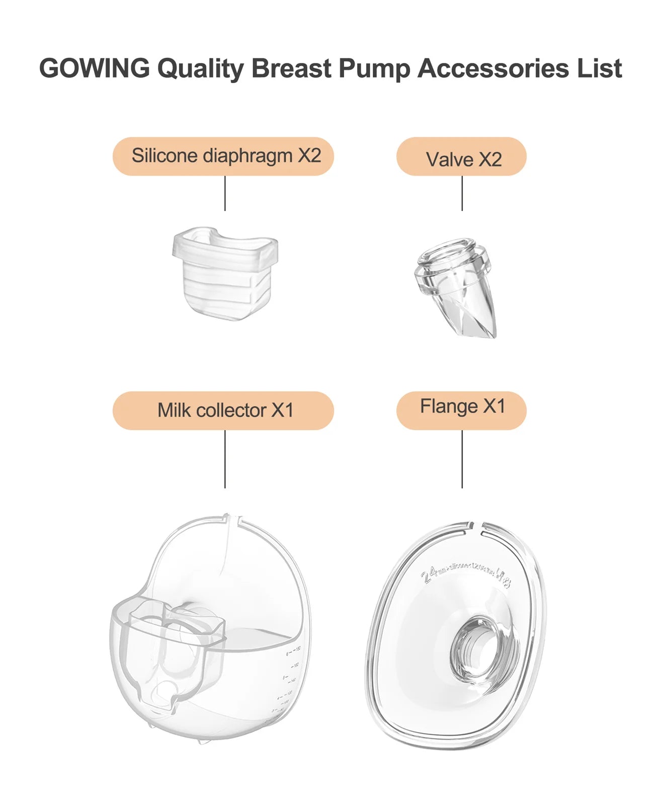 Wearable Breast Pump Breast Milk Milking Machine Hands Free Breast Pump for s18 s21 Breast Pump Milk Collector for Breastfeeding