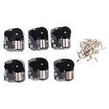 1pc 6 Styles Mechanical DIY Windup Music Box Sankyo Musical Movement+screws+key