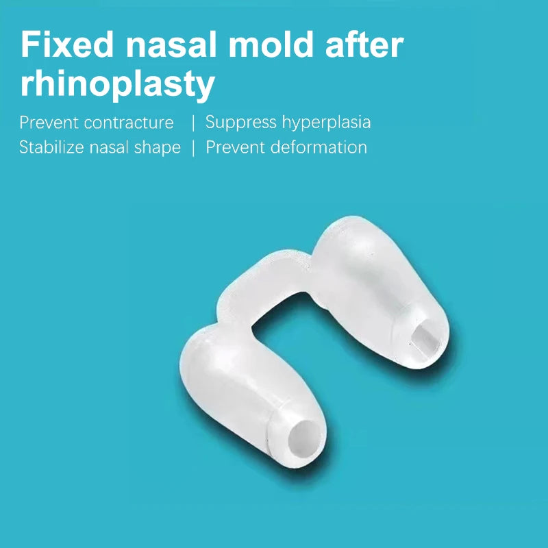 Postoperative Rhinoplasty Nostril Support Silicone Shaping Crooked Nose Correction Fixator Silica Gel Nose Clip