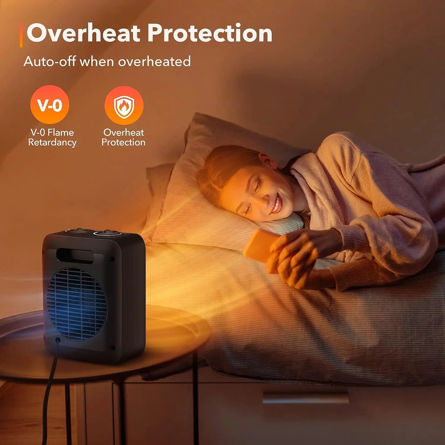 Xiaomi Portable Electric Heater 2000W Thermostat 3 Seconds Fast Heating Warm Air Blower Mini Radiator Home Office Winter Heater