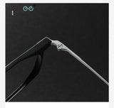 VICKY Ultra-light Aluminum Titanium Business Fashion Eyeglasses  Anti-Blue Light Reading Glasses Men Myopia Prescription 20241